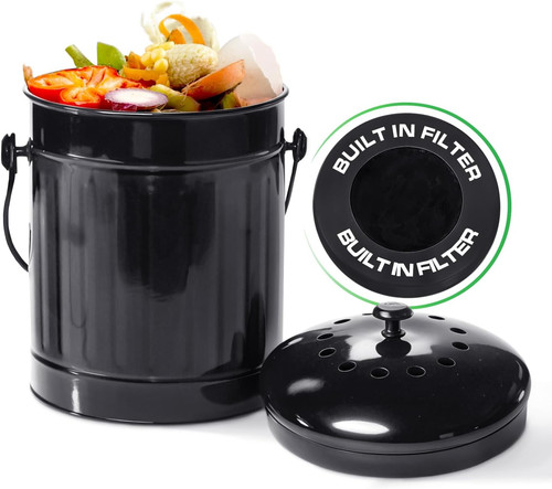 Countertop compost bin kitchen - countertop,