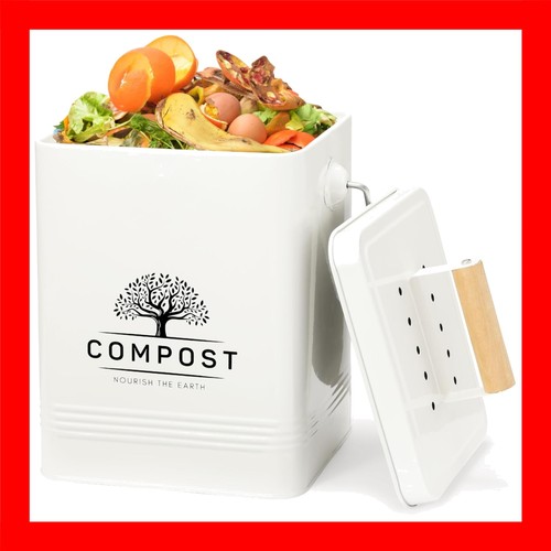 Kitchen compost bin - compost, bin,